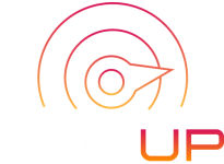 Logo Level UP - em preto